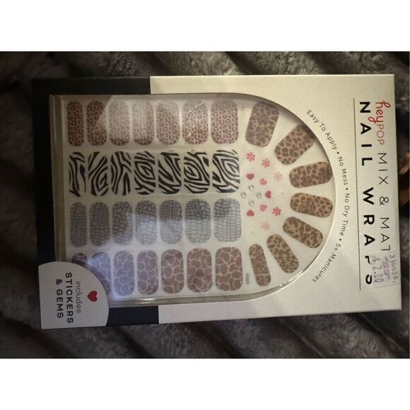 Nail polish gel wrap stickers manicure paint color pedicure nails toes nib nwt - Picture 3 of 3